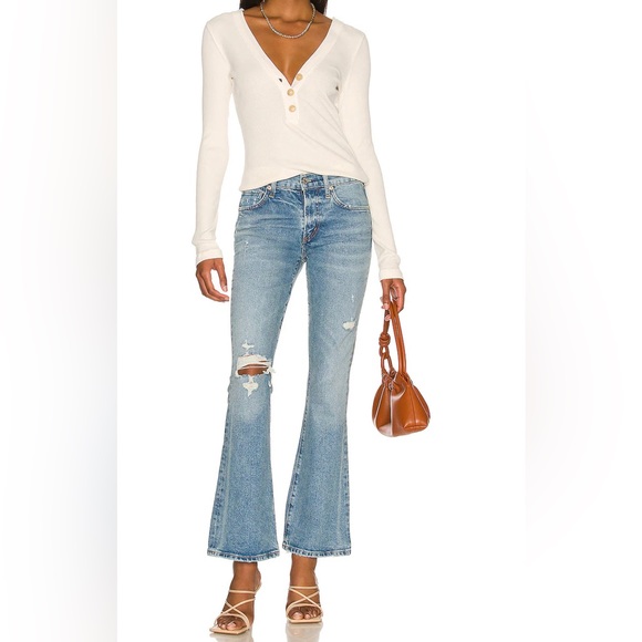 Citizens Of Humanity: Emannuelle Low Rise Boot - Meadow - Picture 4 of 8